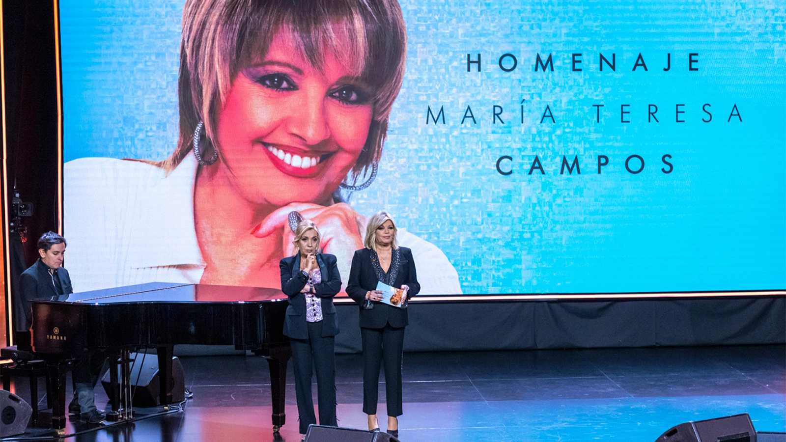 Homenaje a María Teresa Campos en una gala presentada por Terelu Campos y dirigida por Carmen Borrego Homenaje a María Teresa Campos en una gala presentada por Terelu Campos y dirigida por Carmen Borrego
