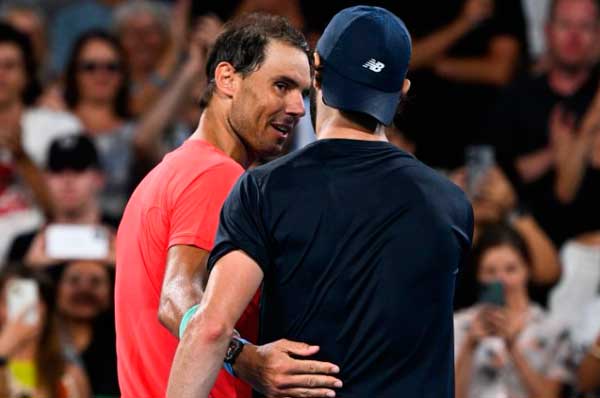 Nadal volvió en Australia con toda su fuerza, calidad, emoción y sufrimiento Nadal volvió en Australia con toda su fuerza, calidad, emoción y sufrimiento