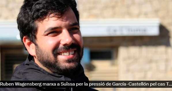 Ruben Wagensberg, investigado por terrorismo en la causa de Tsunami, se fuga a Suiza