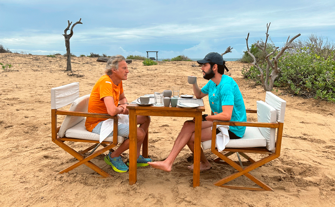 Álvaro Rico vive con Jesús Calleja la primera expedición a Sri Lanka de Planeta Calleja