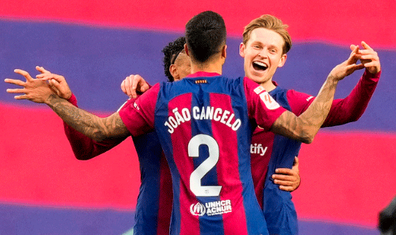 El FC Barcelona se impone con goleada al valiente Getafe de Bordalás El FC Barcelona se impone con goleada al valiente Getafe de Bordalás