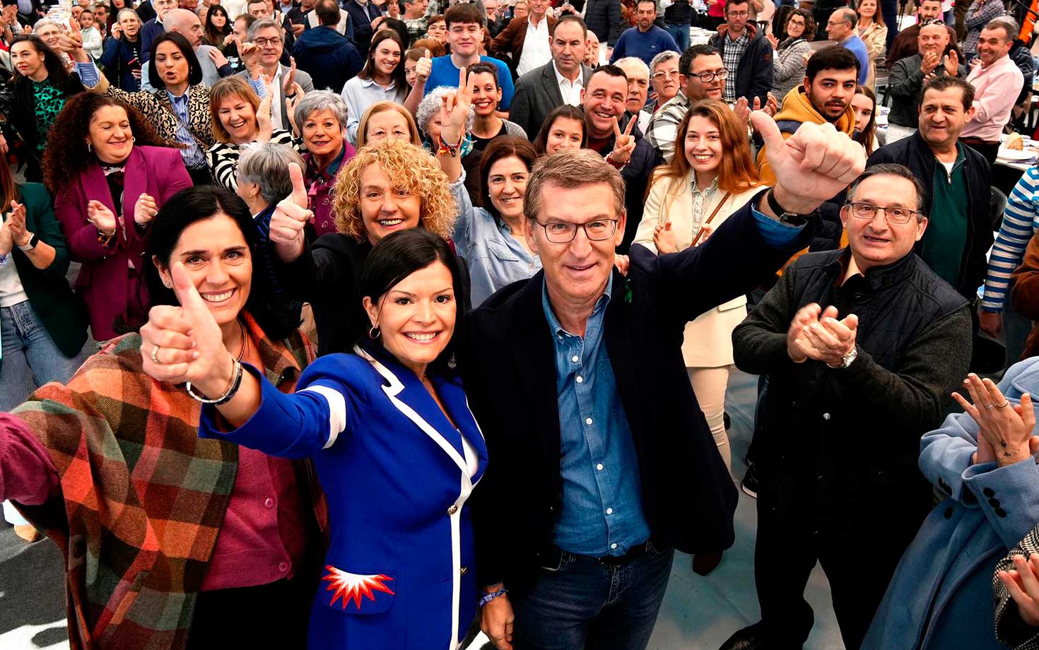 El BNG es igual que sus socios, y sus socios son Bildu y ERC, la alerta máxima de Feijóo