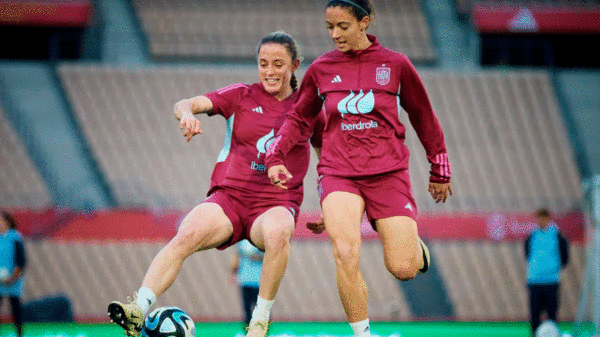 Alexia Putellas y Tere Abelleira, en la final de la Liga de Naciones contra Francia