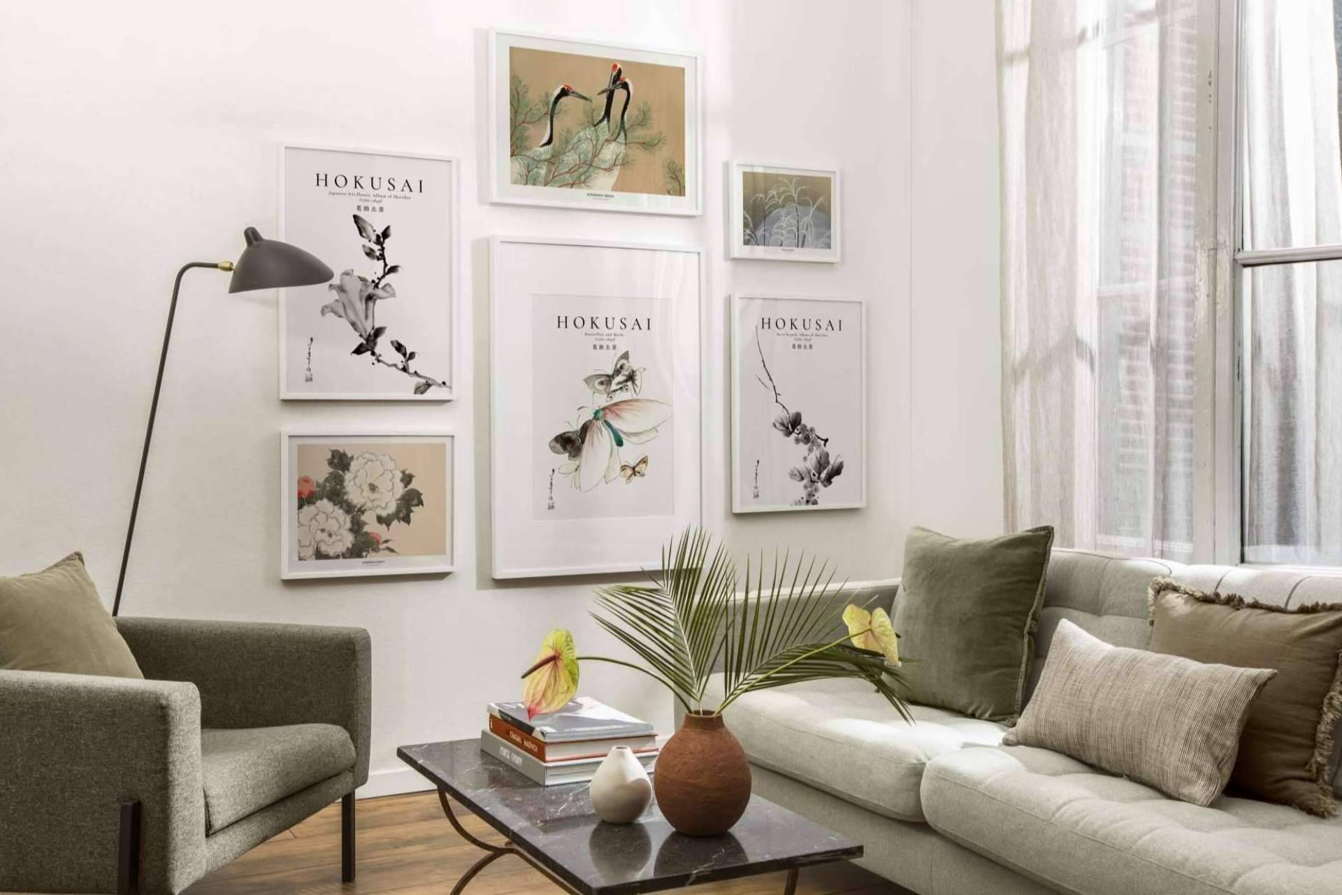 Cuadros modernos para salón  Decora las paredes de tu hogar – Artesta