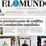 Page bombardea La Moncloa y afirma que la Ley de Amnistia ha puesto de rodillas a la Constitución Page bombardea La Moncloa y afirma que la Ley de Amnistia ha puesto de rodillas a la Constitución