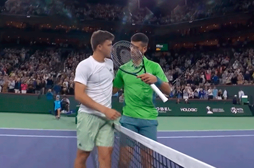 Luca Nardi, de 20 años, derrota a Novak Djokovic con un vendaval de golpes en Indian Wells