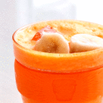 Batido de frutas, yogur y vainilla contra los efectos de la astenia primaveral