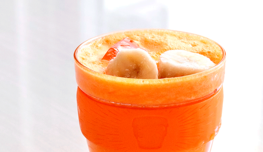 Batido de frutas, yogur y vainilla contra los efectos de la astenia primaveral
