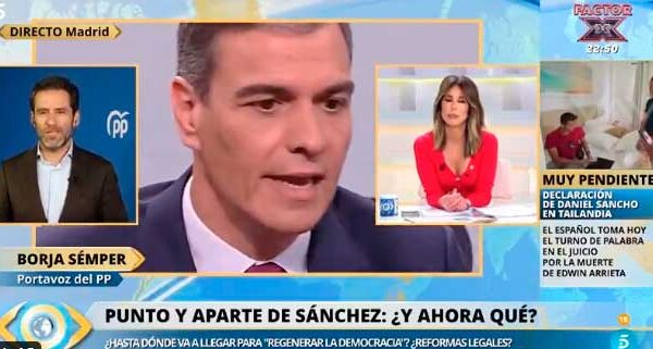 Sánchez activa la máquina del fango de Umberto Eco para mentir y calumniar a Feijóo