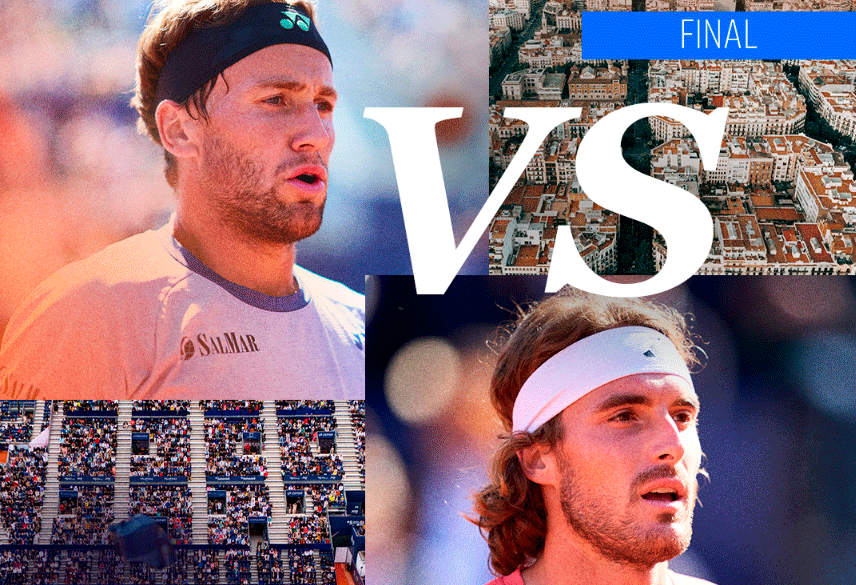 Stefanos Tsitsipas sufre otra vez para pelear por el Trofeo de Godó con Casper Ruud Stefanos Tsitsipas sufre otra vez para pelear por el Trofeo de Godó con Casper Ruud