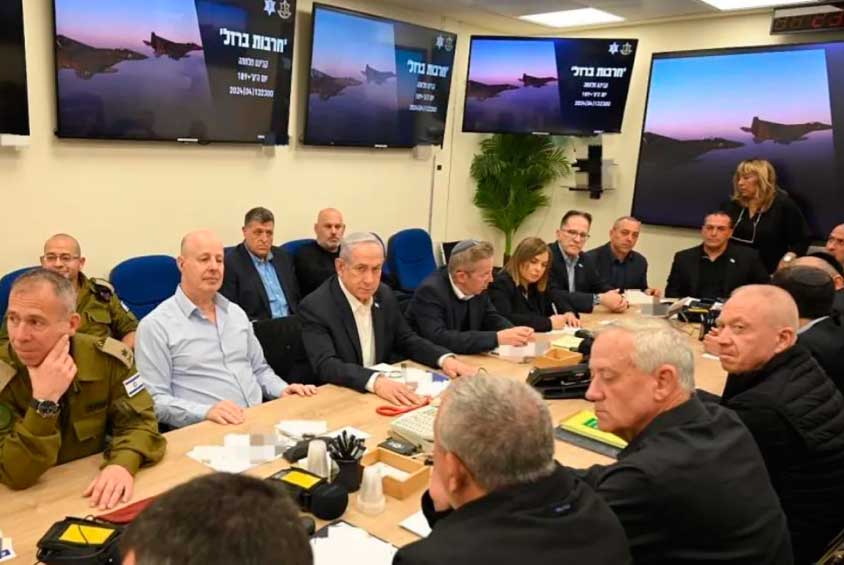 Entre 400 y 500 drones sobre Israel lanzados desde Irán, Irak, Siria, Líbano y Yemen