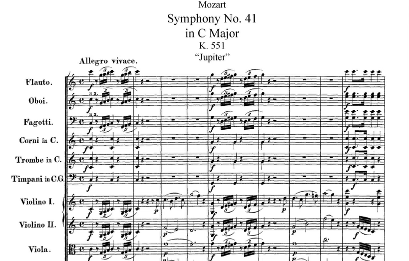 Músicos jóvenes con instrumentos antiguos con lo mejor de Beethoven y Mozart