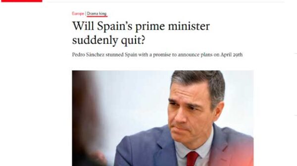 El ego de Sánchez apunta a la carrera política por presidir el Consejo Europeo El ego de Sánchez apunta a la carrera política por presidir el Consejo Europeo