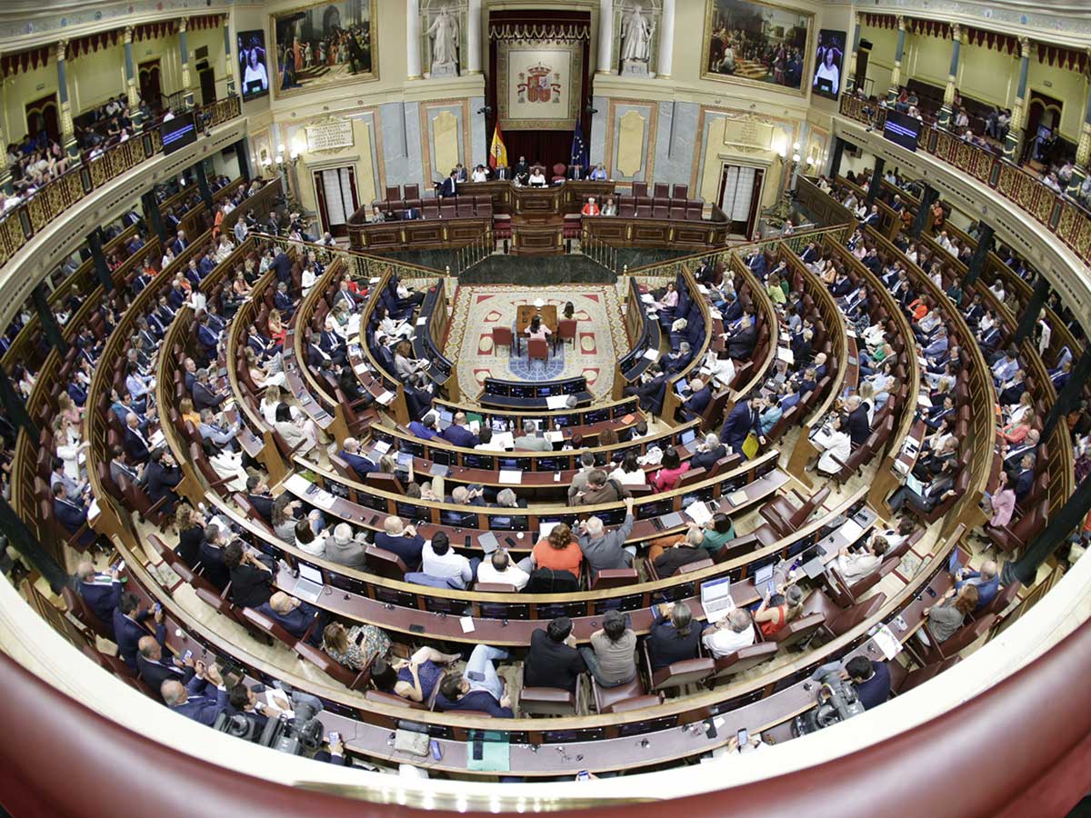 Sánchez no se atrevió a asistir al debate en el Congreso de la Ley de Amnistía