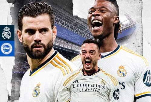Vinicius, Rodrygo y Bellingham,  el ataque del Real Madrid con la Copa en el Santiago Bernabéu