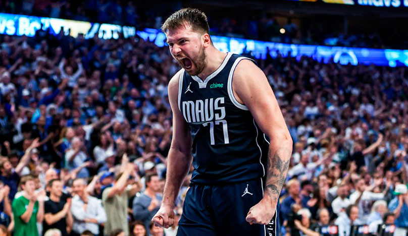 Los Dallas Mavericks, liderados por Luka Doncic, están a un paso de la final de la NBA