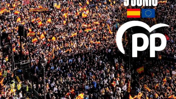 Tu voto es la respuesta, Feijóo cede los colores del PP a la gente en las protestas cívicas