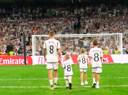 El Santiago Bernabéu echará mucho de menos a Toni Kroos El Santiago Bernabéu echará mucho de menos a Toni Kroos