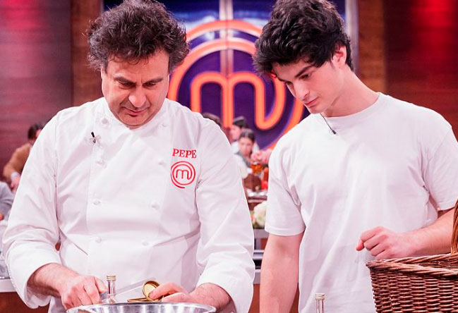 Pepe Rodríguez participa con su hijo Jesús en una prueba de MasterChef Pepe Rodríguez participa con su hijo Jesús en una prueba de MasterChef