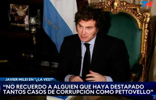 Milei califica de cobarde a Sánchez y de esconder intenciones golpistas, y Bagni recuerda lo dicho por Arturo Pérez-Reverte Milei califica de cobarde a Sánchez y de esconder intenciones golpistas, y Bagni recuerda lo dicho por Arturo Pérez-Reverte