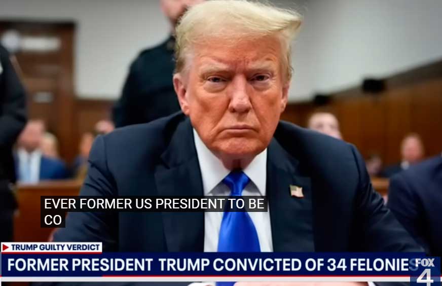 Encuestas de Bloomberg, Morning Consult y Universidad Quinnipia apuntan que la condena perjudicará a Trump