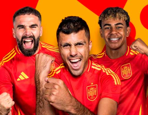 España tuvo serenidad y cuajo ante Georgia para remontar con goles de Rodrigo, Fabián, Nico y Olmo