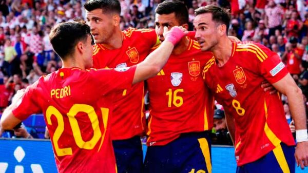 España derrota a la Croacia de Modric con golazos de Morata, Fabián y Carvajal