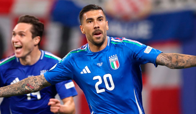 Zaccagni neutraliza el gol de Modric e Italia se clasifica mientras Croacia tiembla