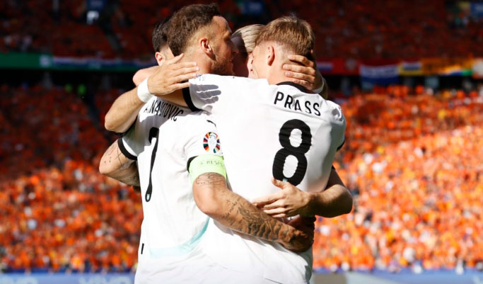 Austria dinamita la EURO2024 y se mete como primera tras vencer a Países Bajos