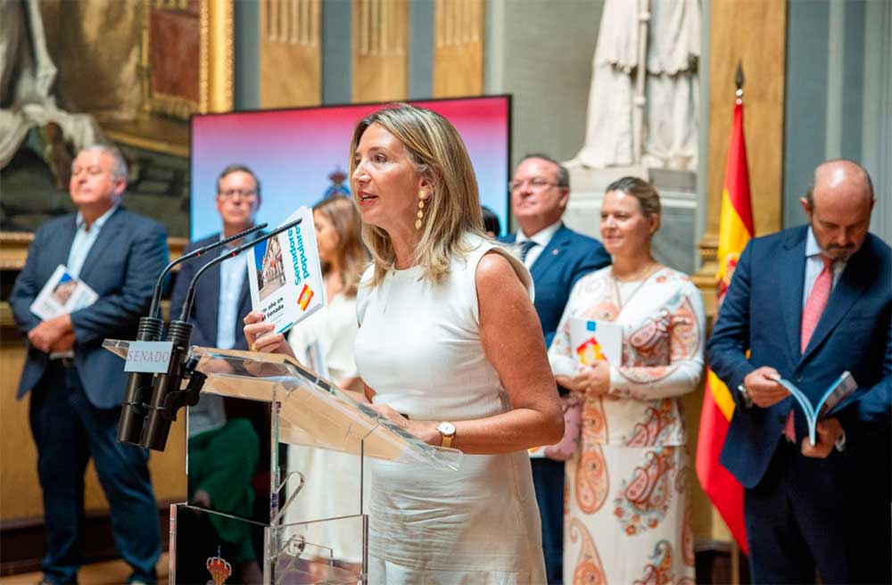 Alicia García elogia y destaca el firme compromiso del Rey con la democracia, la libertad y la Constitución