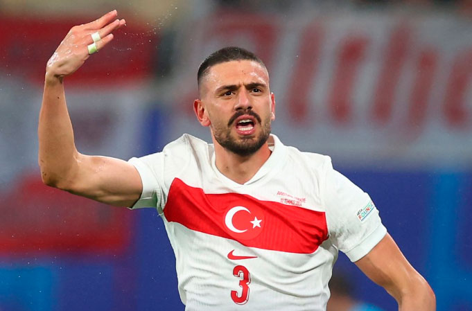 Demiral, con doblete, cita a Turquía en cuartos de final con Países Bajos