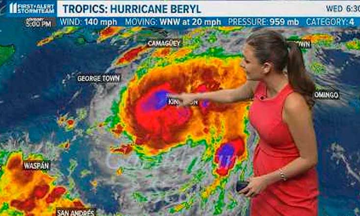 El huracán Beryl ha azotado Jamaica con lluvias y vientos destructivos después de arrasar otras islas del Caribe El huracán Beryl ha azotado Jamaica con lluvias y vientos destructivos después de arrasar otras islas del Caribe