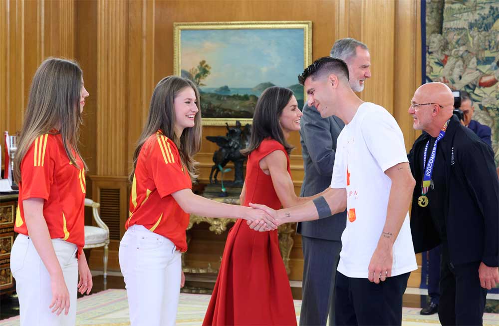 Un regalo para toda España, la felicitación del Rey a todos los jugadores de La Roja