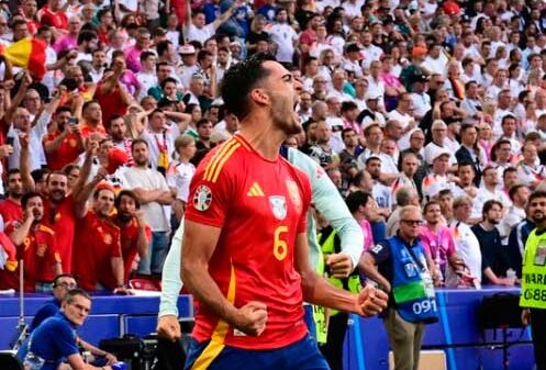España se llena de orgullo con el poder y la furia de La Roja para eliminar a Alemania
