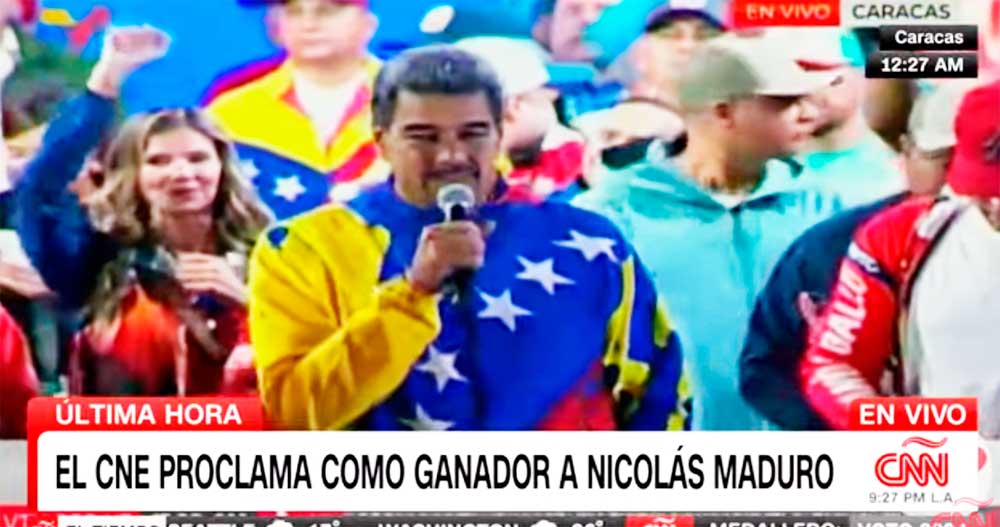 Golpe de Estado de Nicolás Maduro en Venezuela en el mayor fraude electoral en la historia de América Latina