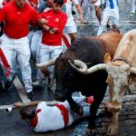En la Curva de Mercaderes se vivió el momento más dramático con los tores de Cebada Gago En la Curva de Mercaderes se vivió el momento más dramático con los tores de Cebada Gago