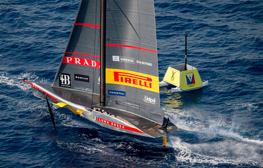 New Zealand, Alinghi, American Magic y Luna Rossa mandan en la Copa América en Barcelona New Zealand, Alinghi, American Magic y Luna Rossa mandan en la Copa América en Barcelona
