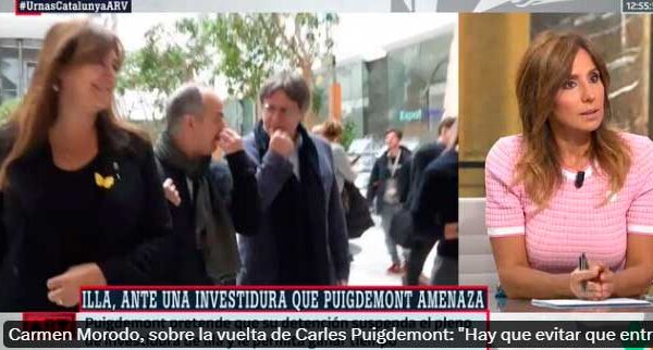 Sánchez, al igual que Illa, ha elegido ser rehén del prófugo, de ERC y de Bildu