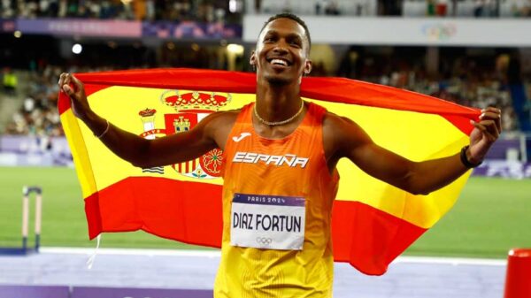 Jordan Díaz, el saltador español se proclamó campeón olímpico con su primer salto