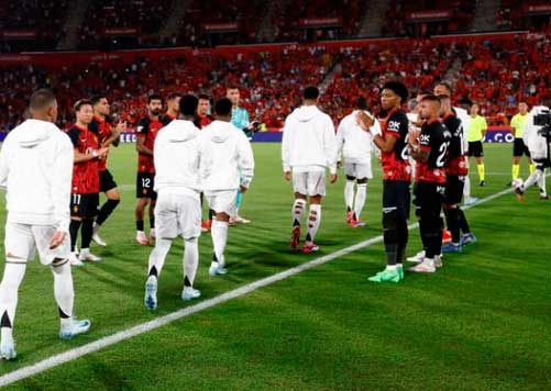 Muriqi y la muralla de Arrasate desactivaron a la MBV de un Real Madrid sin plan de acción Muriqi y la muralla de Arrasate desactivaron a la MBV de un Real Madrid sin plan de acción