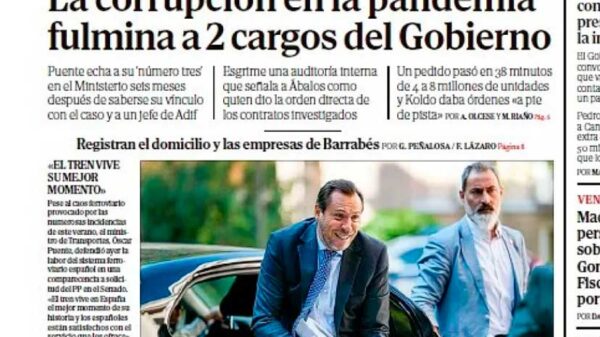 Óscar Puente cesa al subsecretario de Estado y al cargo de Adif investigados en el caso Koldo