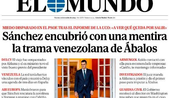 El PSOE está en shock, igual que el Gobierno, porque Ábalos es Sánchez El PSOE está en shock, igual que el Gobierno, porque Ábalos es Sánchez
