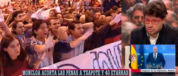 Si el PSOE mantiene esta indignidad será el único responsable ante la Historia