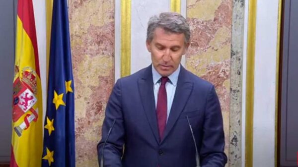 Feijóo exige a Sánchez, en comparecencia en el Congreso, que dimita por ser el 1 de la grave trama de corrupción