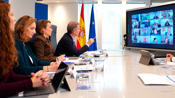 Vídeocumbre con todo el respaldo de los presidentes del PP a Mazón y total apoyo a Comunidad Valenciana
