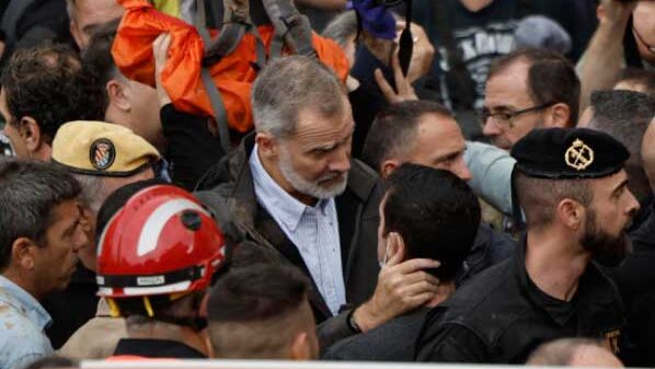 Hay que garantizar que el Estado en toda su plenitud está presente, el mensaje del Rey en Valencia
