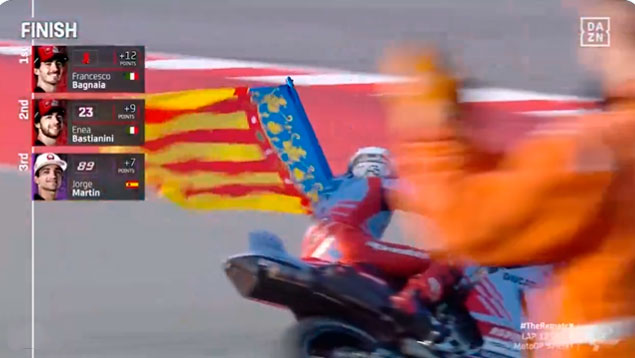 Bagnaia se aferra al Mundial y Jorge Martín busca siete puntos para coronarse Bagnaia se aferra al Mundial y Jorge Martín busca siete puntos para coronarse