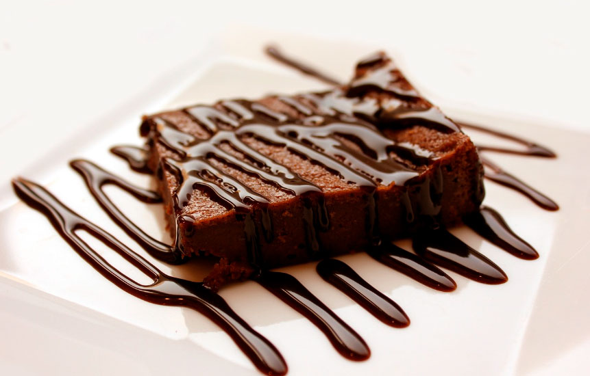 Originales brownies de chocolate y puré de zanahorias