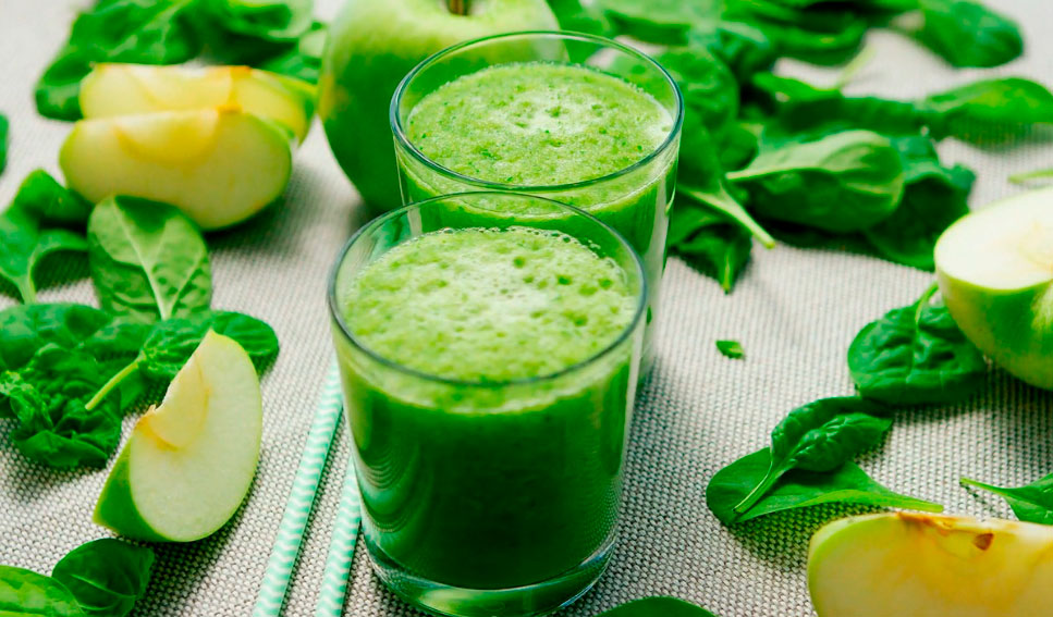 Un smoothie muy verde para comenzar el nuevo año con fuerza