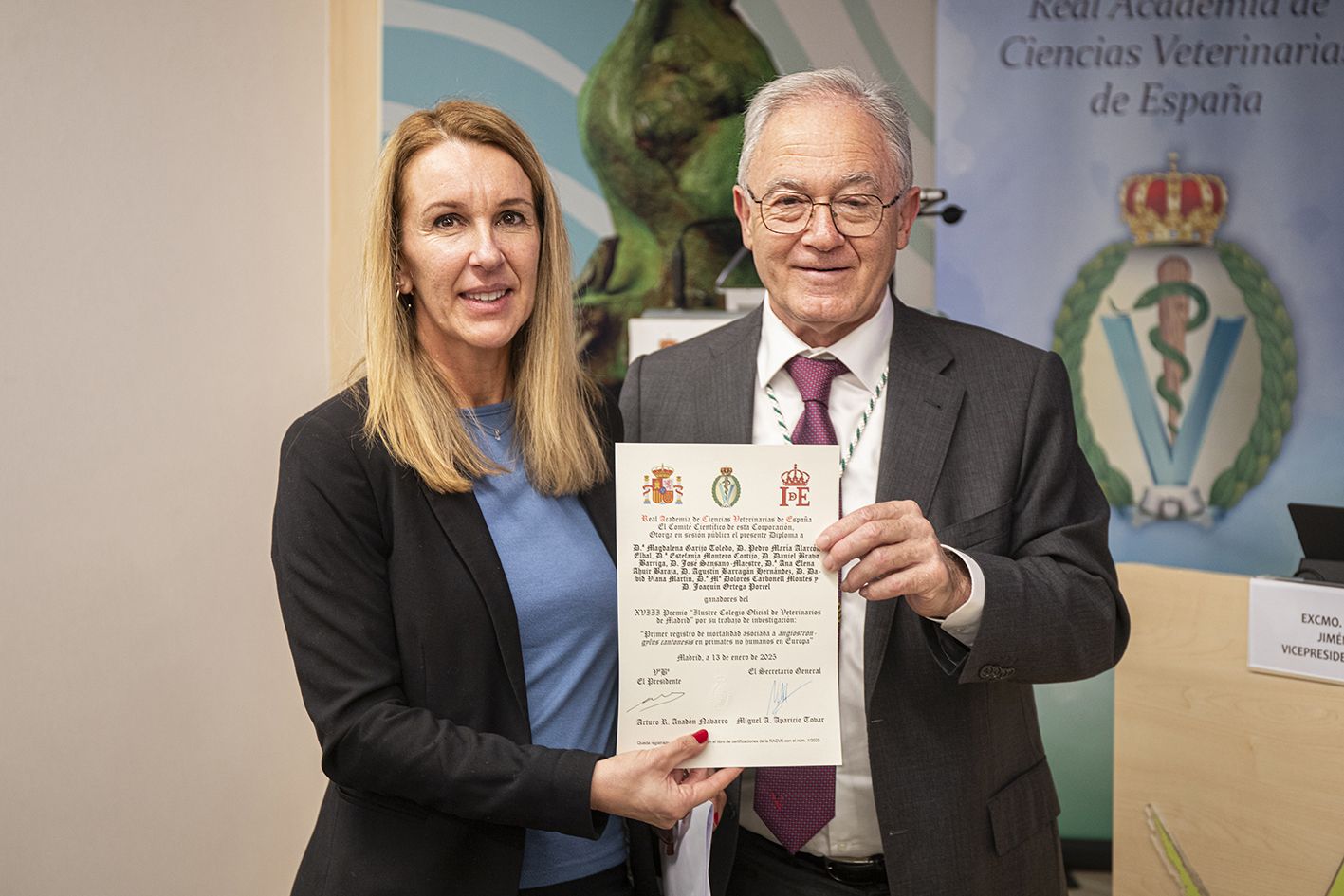María Magdalena Garijo Toledo, Premio COLVEMA de la RACVE